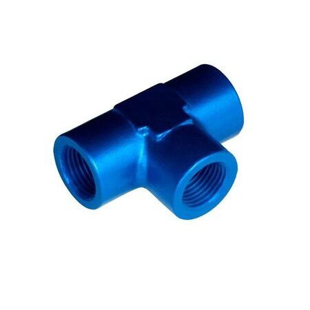 Red Horse Performance 1/2" FM TEE NPT ADPTR-BLUE 917-08-1